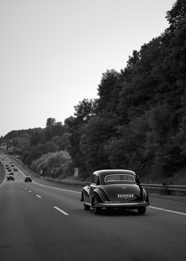 Autobahn. Leica M10-R Black Paint with Leica 50mm Summilux-M ASPH f/1.4. © Thorsten Overgaard

