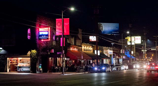 Evening photo at 12,500 ISO. Leica CL with Leica 50mm Noctilux-M ASPH f/0.95.