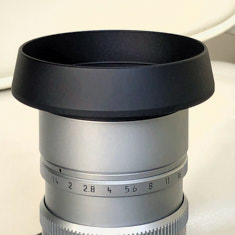 E46 Matt Black Paint ventilated lens shade