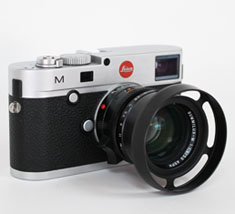 E46 ventilated lens shade on Leica 50mm Summilux-M ASPH f/1.4