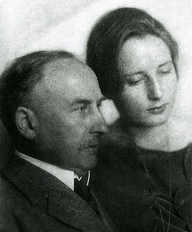 Ernst Leitz II and his daughter Elsie Kühn-Leitz in 1926. Courtesy of Ernst Leitz Foundation.
