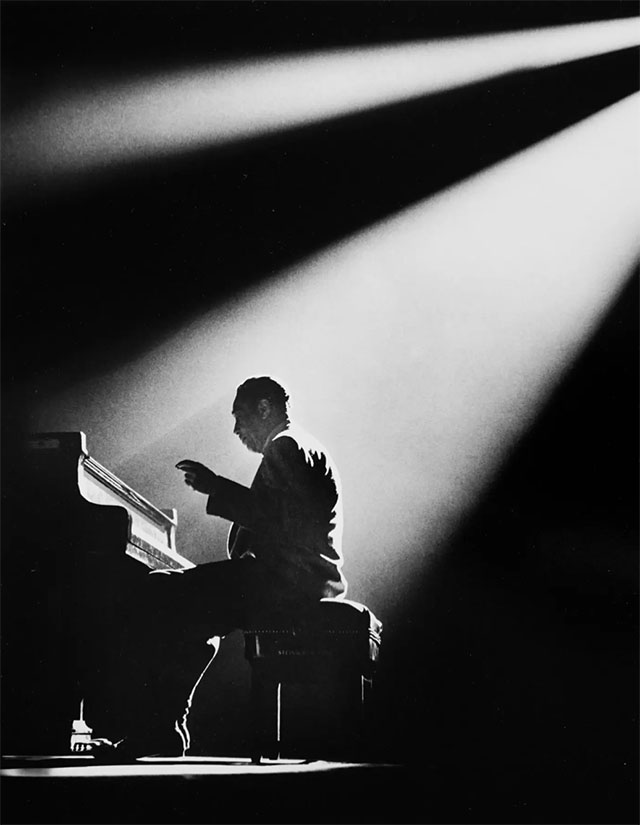 Duke Ellington in Paris, 1958 by Herman Leonard
