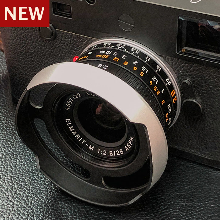 Leica Summicron-M 35mm f/2 E39 ASPH Fuji 27mm f/2.8 XF27mmF2.8 Lens Fujifilm Fujinon 60mm f/2.4 XF60mmF2.4 R Macro Haoge 39mm Square Metal Screw-in Lens Hood for Leica Elmarit-M 28mm f/2.8 E39 ASPH 