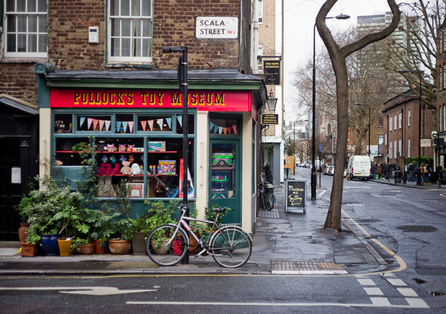 The Pollock's Toy Museum in London. Leica M 240 with Leica 50mm Summicron-M f/2.0 II.  