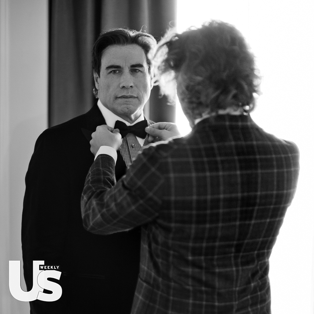 John Travolta and Matteo Perin from an article in US Weekly from Cannes. Also The Rake reported. © 2018 horsen von Overgaard. 