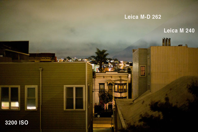 ISO-comparison at 3200 ISO in really low light in San Francisco. © 2016 Thorsten Overgaard. (f/0.95 at 3200 ISO at 1/45 second).