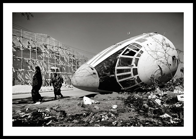 One of the Jan Grarup photographs from Somalia, a reportage fully initiated and sponsored by himself.