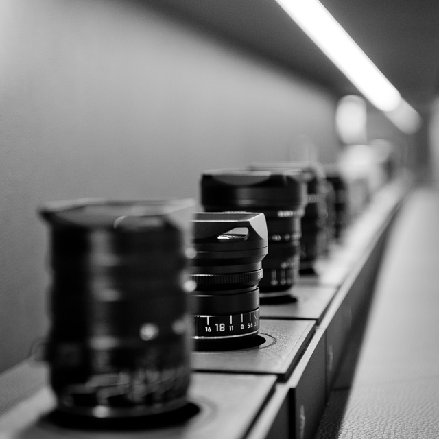The babies lined up at Leica Camera AG in Wetzlar. © 2017 Thorsten Overgaard.