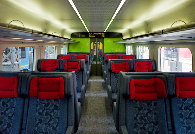 Leica Q sample photo IC3 Train Denmark interior