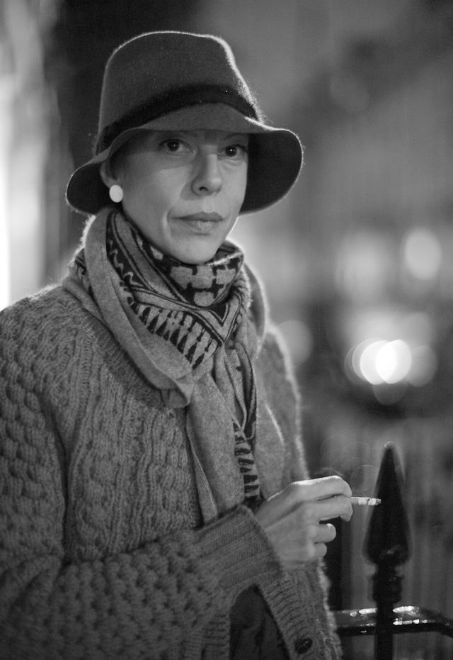 Sabine Kohler. Leica M Monochrom at 3200 ISO with Leica 50mm Noctilux-M f/1.0. © Thorsten Overgaard.