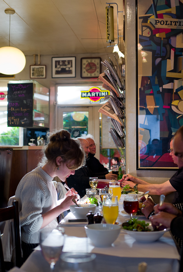 Summer nights in the a Danish cafe. Leica Q (100 ISO, f/1.7, 1/30 second). © 2015 Thorsten Overgaard.

