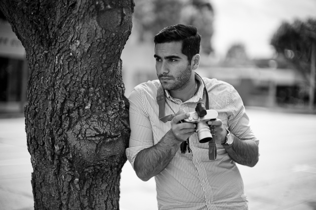 Dara with his new Leica M 240.