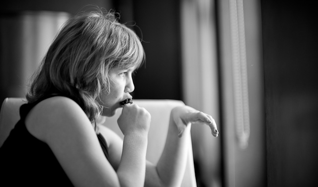 Robin hanging out on the ship in Caribbean. Leica M Type 240 with Leica 50mm Noctilux-M ASPH f/0.95.