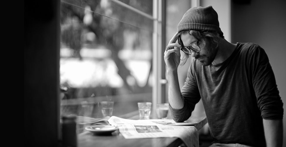 In a cafe in Melbourne. © Thorsten Overgaard.