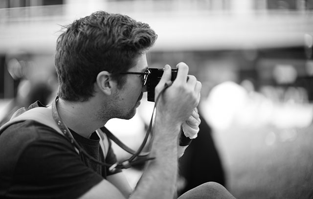 Sean Lewis in the Overgaard Workshop Melbourne. © Thorsten Overgaard.