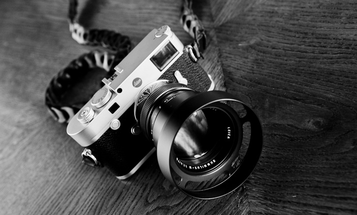 Ventilated Lens Shade E60 made for  Leica 75mm Summilux-M f/1.4