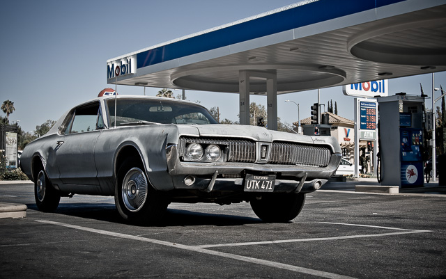 I stumbled into theis Mercury Gougar 1968 on the gas station on Melrose Ave. Leica TL2 with Leica 35mm Summilux-TL ASPH f/1.4. © 2017 Thorsten Overgaard. 