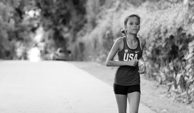 Olympics schoolgirl in Coconut Grove, Miami. Leiac M-D 262 with Leica 50mm Summilux-M ASPH f/1.4 Black Chrome. © 2016 Thorsten Overgaard. 