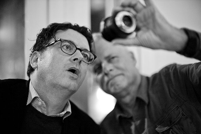 Having fun with lenses in the workshop. © Thorsten Overgaard.