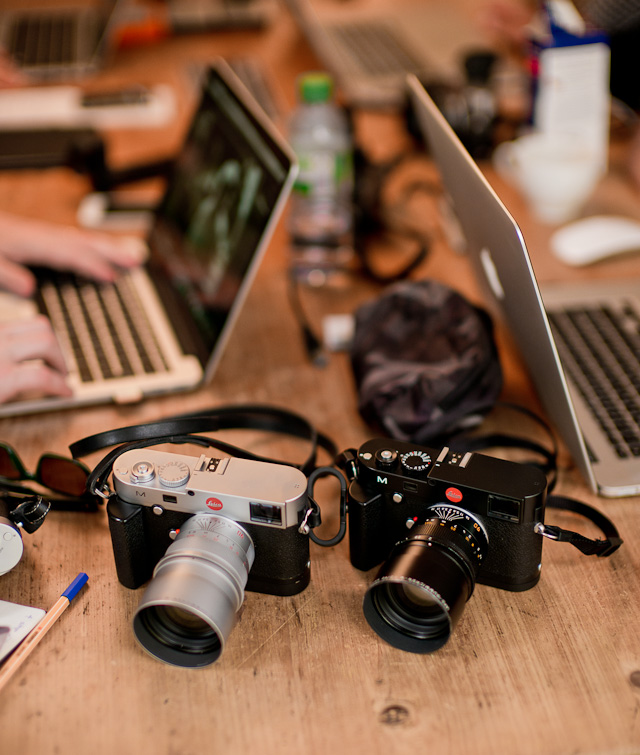 Leica M 240 with silver chrome Leica 90mm APO-Summicron-M ASPH f/2.0 vs the black ditto. If you find the silver one the price is usually around $6,000, almost the double of the black ditto as second hand. © Thorsten von Overgaard. 