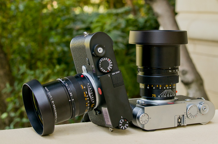 Thorsten Overgaard E49 ventilated shade black paint on leica 75mm APO-Summicron-M ASPH  f/2.0