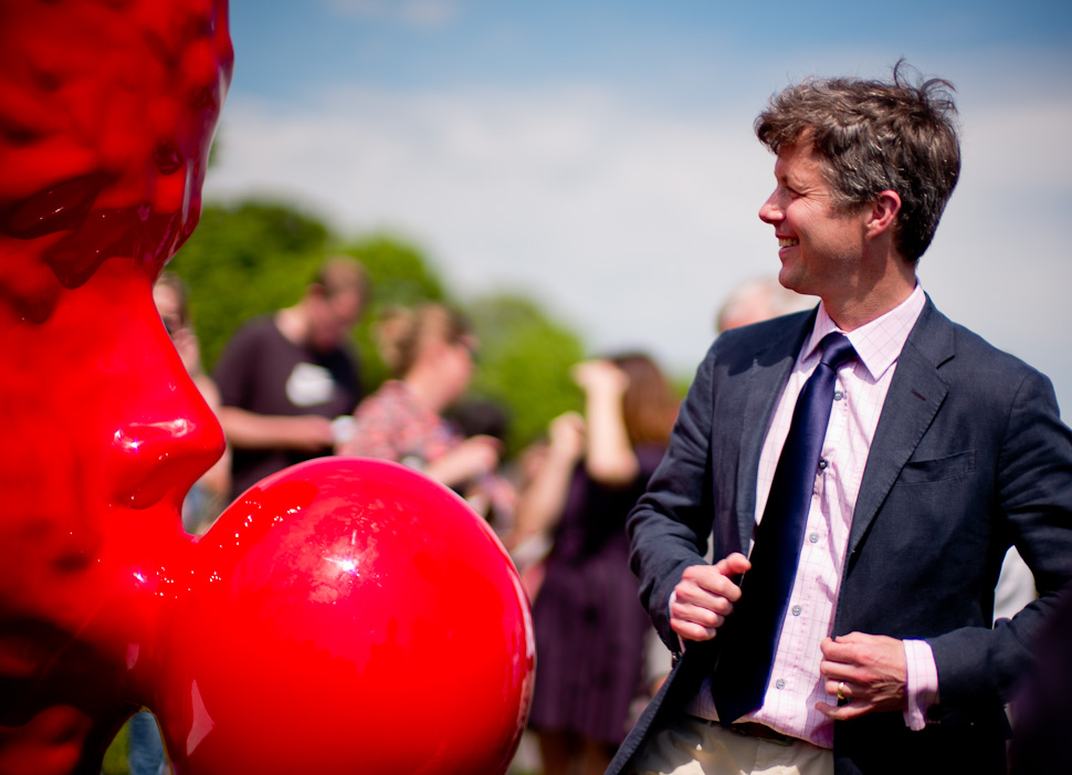 Crown Prince Frederik of Denmark, June 2013. Leica M 240 with Leica 50mm Noctilux-M ASPH f/0.95. © 2013 Thorsten Overgaard.