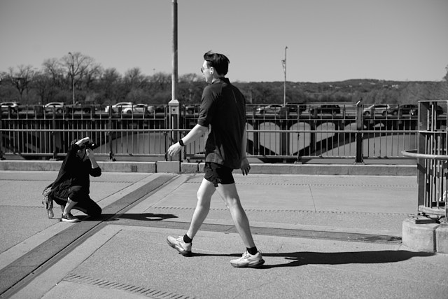 Joan with her Leica Q3 43. Leica M10-D with Leica 50mm Summilux-M ASPH f/1.4 BC. © Thorsten Overgaard.