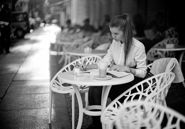 Artists are valuable for any society; they create the tomorrow. Leiac 50mm Noctilux-M ASPH f/0.95. © Thorsten Overgaard.
