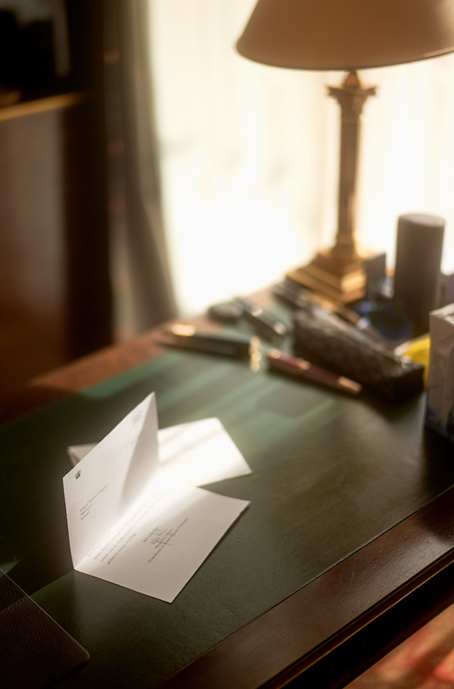 I got a letter from Queen Margrethe II of Denmark. Leica SL2 with Leica 50mm Summilux-M ASPH f/1.4 with TIFFEN Black Pro-Most 1 filter. © Thorsten Overgaard.