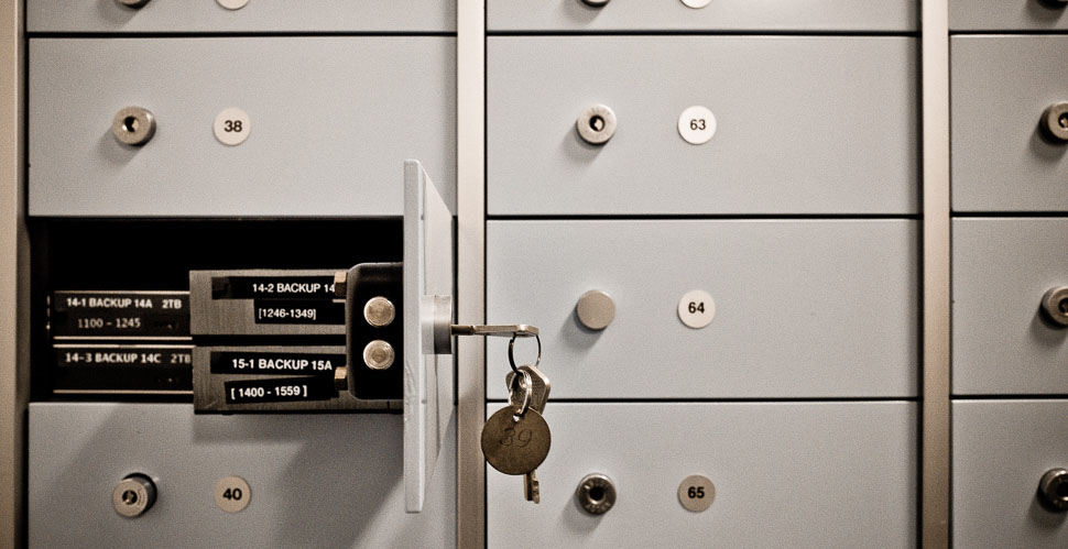 My backup is in the bank. © Thorsten von Overgaard.