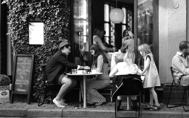 Café Drudenfuss in Aarhus, Denmark