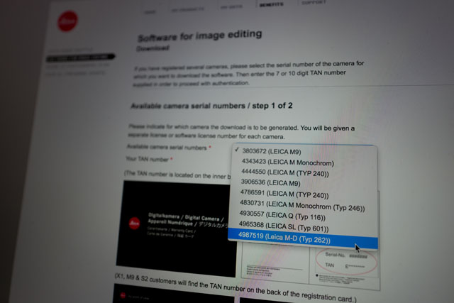 Leica Camera AG used to include an Adobe Lightroom license with each Leica camera sold. As of May 2016, they only ship with a promotional 90-day trial of the Adobe Creative Cloud. If you want to continue with Lightroom after the 90-day trial, you will have to downgrade the trial to just that and pay a license fee every month (or in case you don't downgrade, you're paying for the full package of Adobe Creative Cloud). The trial is activated in the Users Area on the Leica Camera AG website. If you still have unused licenses in your account from previous cameras you bought, these licenses can be activated to install a stand-alone version of Adobe Lightroom (as long as those exists; which is likely going to end in 2017).