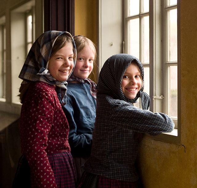 Some children I photographer in Denmark in 2009, dressed up as children of 1864 for a school day to learn about the past. By now, they might have grown to be parents themselves.