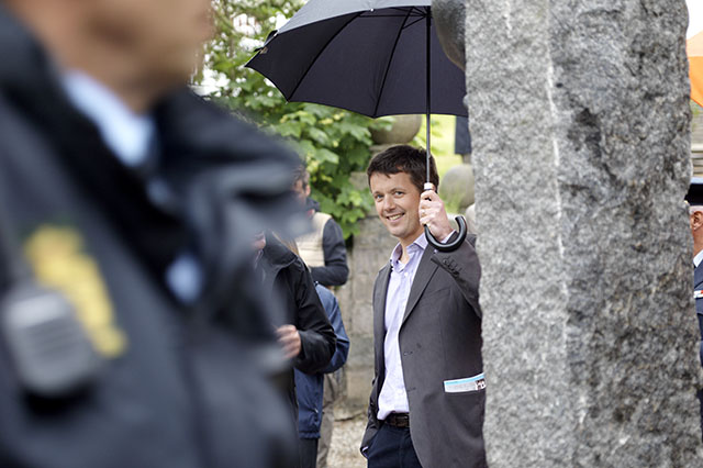 Crown prince Frederik of Denmark . Leica R8 DMR with Leica 35-70mm f/2.8. © Thorsten von Overgaard.