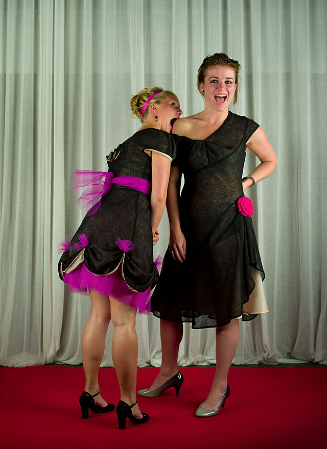 Annika Vilstrup and singer-songwriter Louise Dübiel