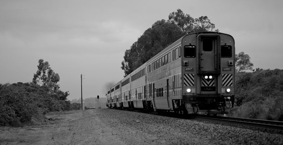 Train in California. Leica M9 with Leica 90mm APO-Summicron-M f/2.0.© Thorsten Overgaard. 