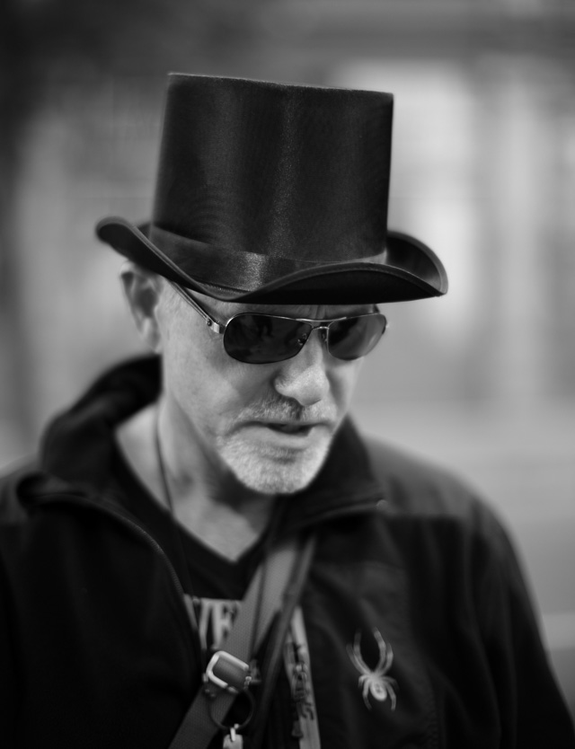 Larry Wiedel. Leica M9 with Leica 50mm Noctilux-M f/1.0. © Thorsten Overgaard.