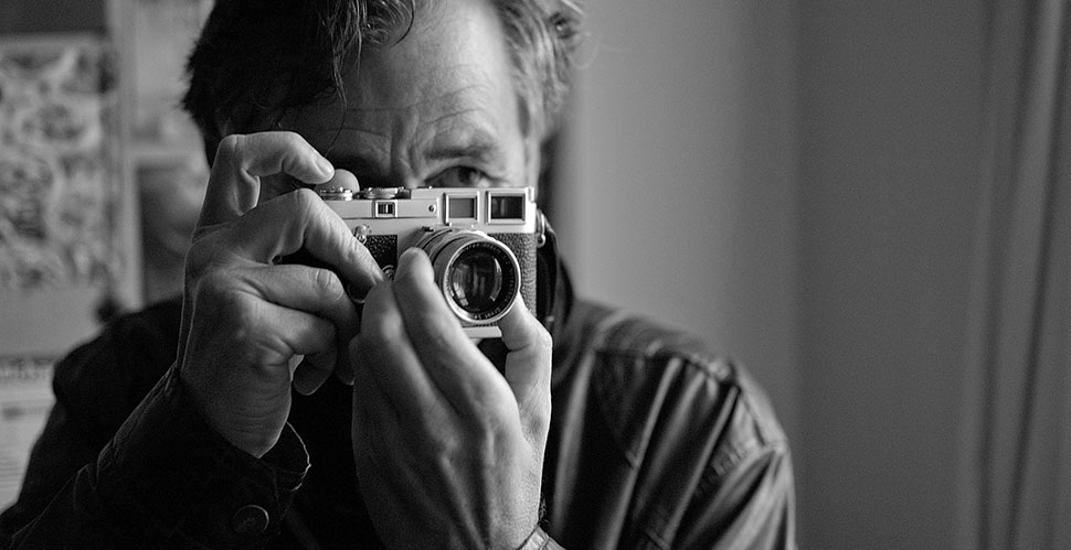 Ernst Schlogelhofer with his Leica M3. Leica MM with Leica 50mm APO-Summicron-M ASPH f/2.0. © Thorsten von Overgaard. 
