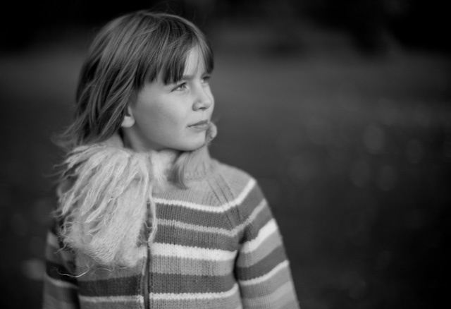 My daughter Robin Isabella von Overgaard in Hamburg. Leica M Monochrom with Leica 50mm Noctilux-M f/1.0. © Thorsten Overgaard. 