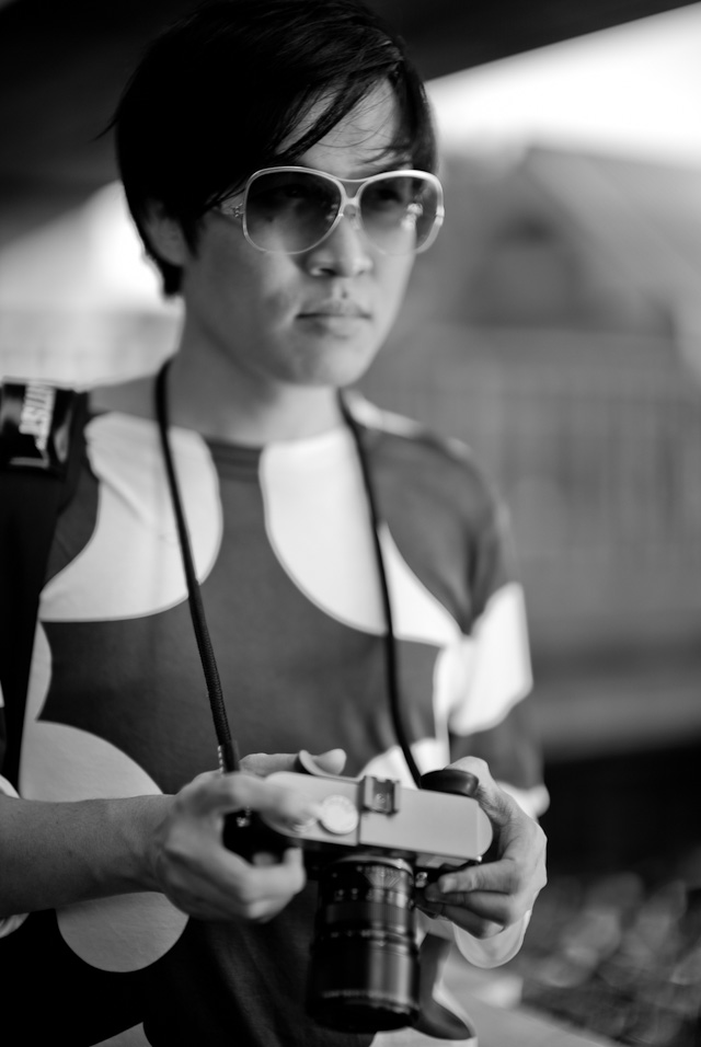 One of the things you must also get for your Leica M 240 is a cool attitude. As Joe Nattapol Suphawong here in Bangkok. 