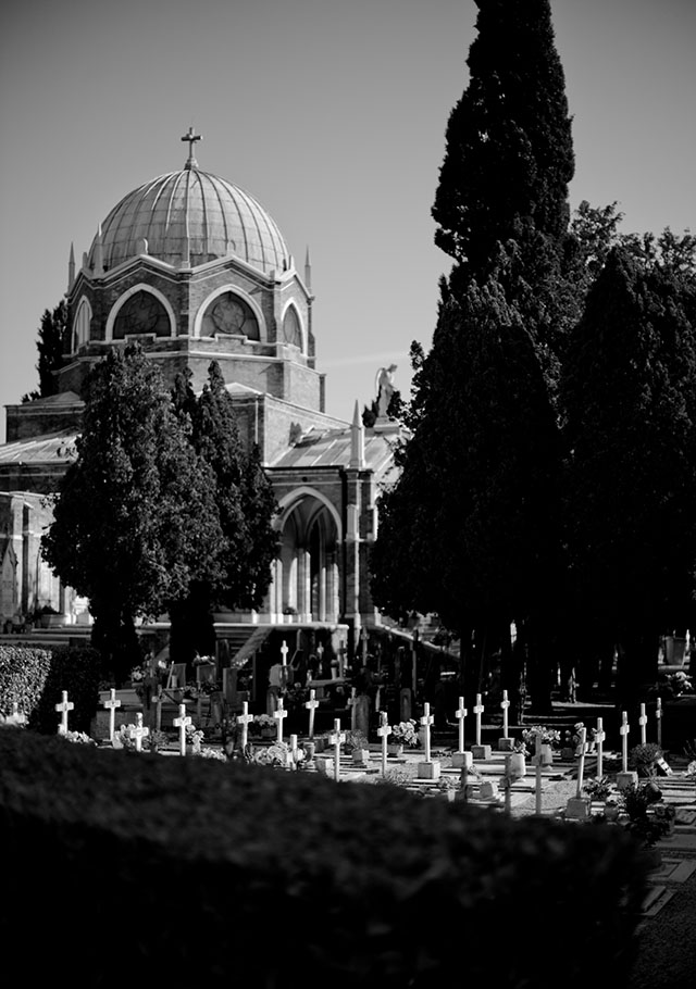 San Michele cemetery island, Venice by Thorsten Overgaard. 
