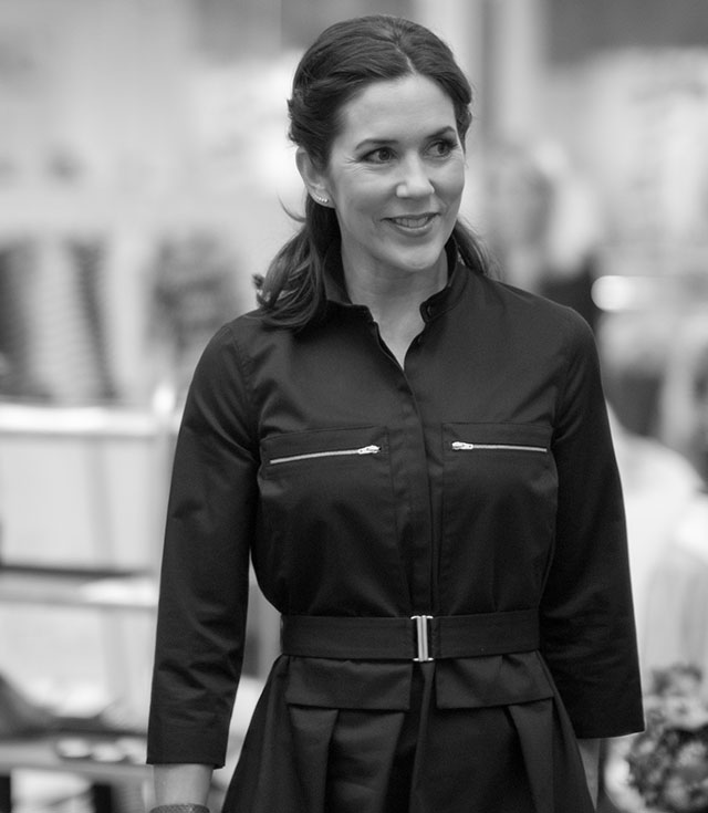 Crown Princess Mary of Denmark. Leica M Monochrom with Leica 50mm Noctilux-M ASPH f/0.95. © Thorsten von Overgaard.