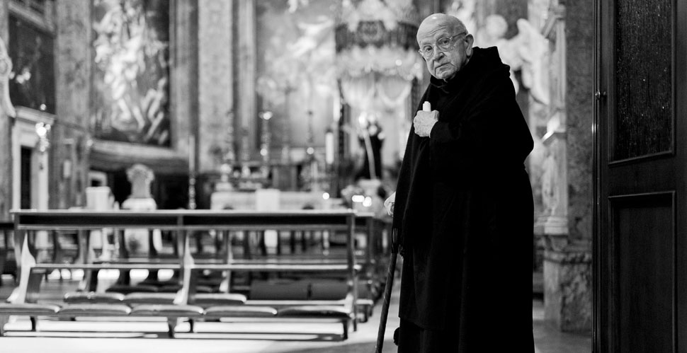 Inside the 17th-century basilica church in Rome, Sant'Andrea delle Fratte. Leica M9 with Leica 50mm APO-Summicron-M ASPH f/2.0 at 800 ISO, 1/60 second. © 2016 Thorsten Overgaard. 