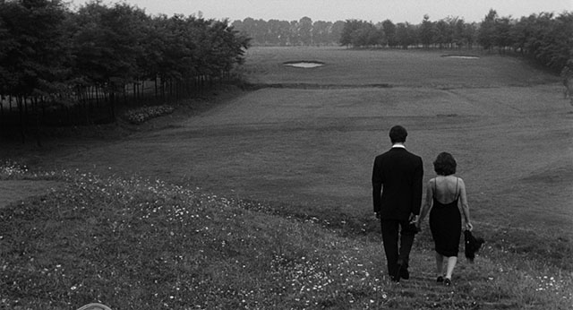 La Notte (1961, directed by Michelangelo Antonioni, cinematography by Gianni Di Venanzo).
