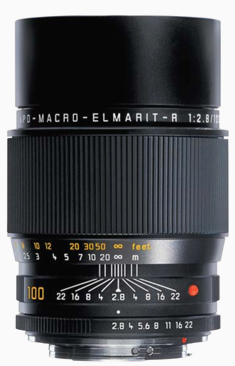 Leica 100mm APO-Macro-Elmarit-R f/2.8  (Model 11668) 