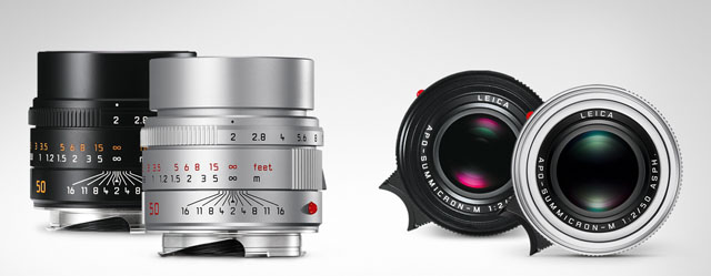 From July 2016 the Leica 50mm APO-Summicron-M ASPH is also available in silver. 