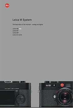 Leica M-System Brochure Leica MP, Leica M7, Leica M8