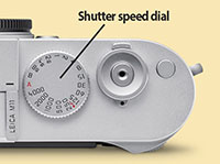 Shytter speed dial Leica M11