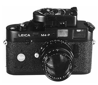Leica M4-P w/external clip-on meter