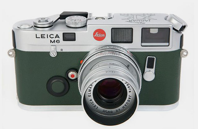 Leica M6 Classic "Jaguar XK50" edition. 